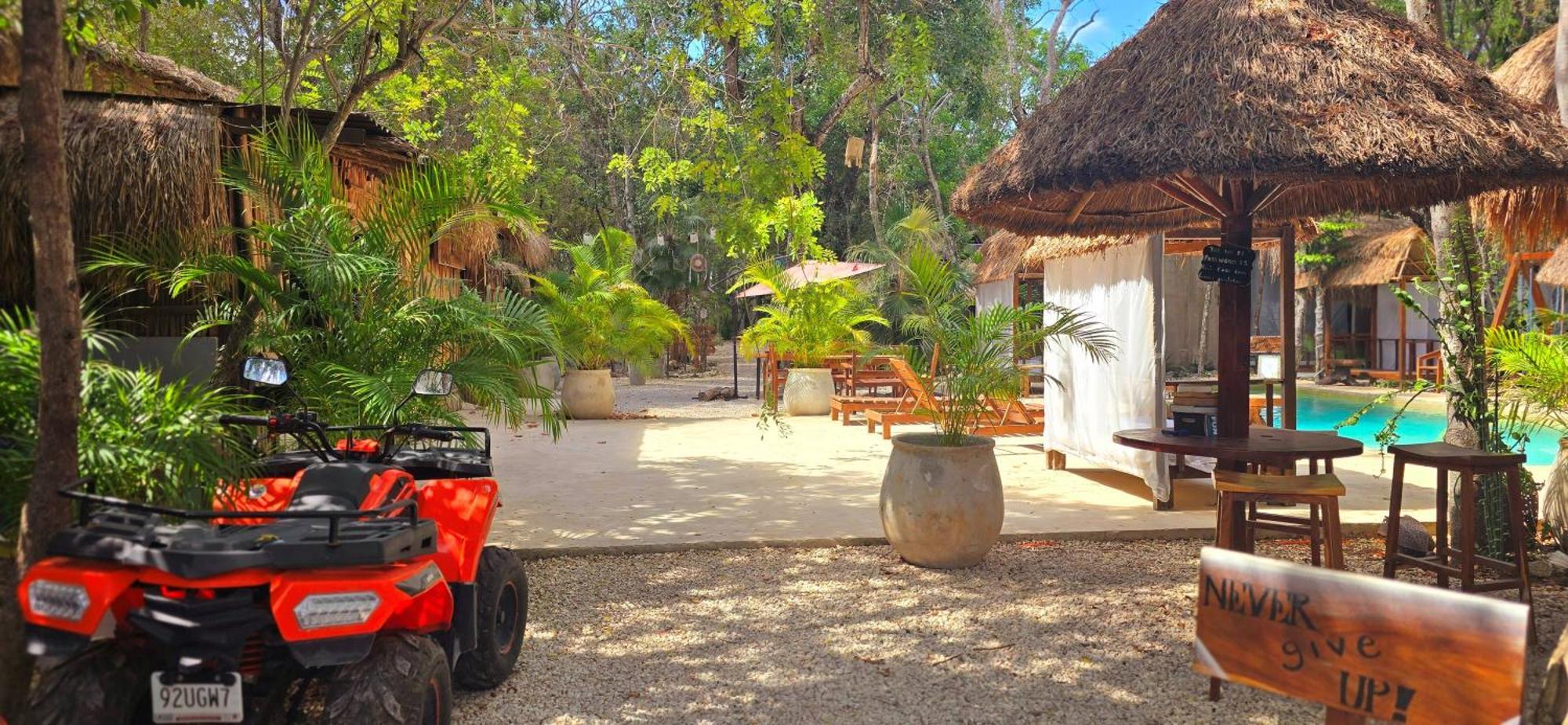 Hotel Kin Tulum Jungle Deluxe Esterno foto